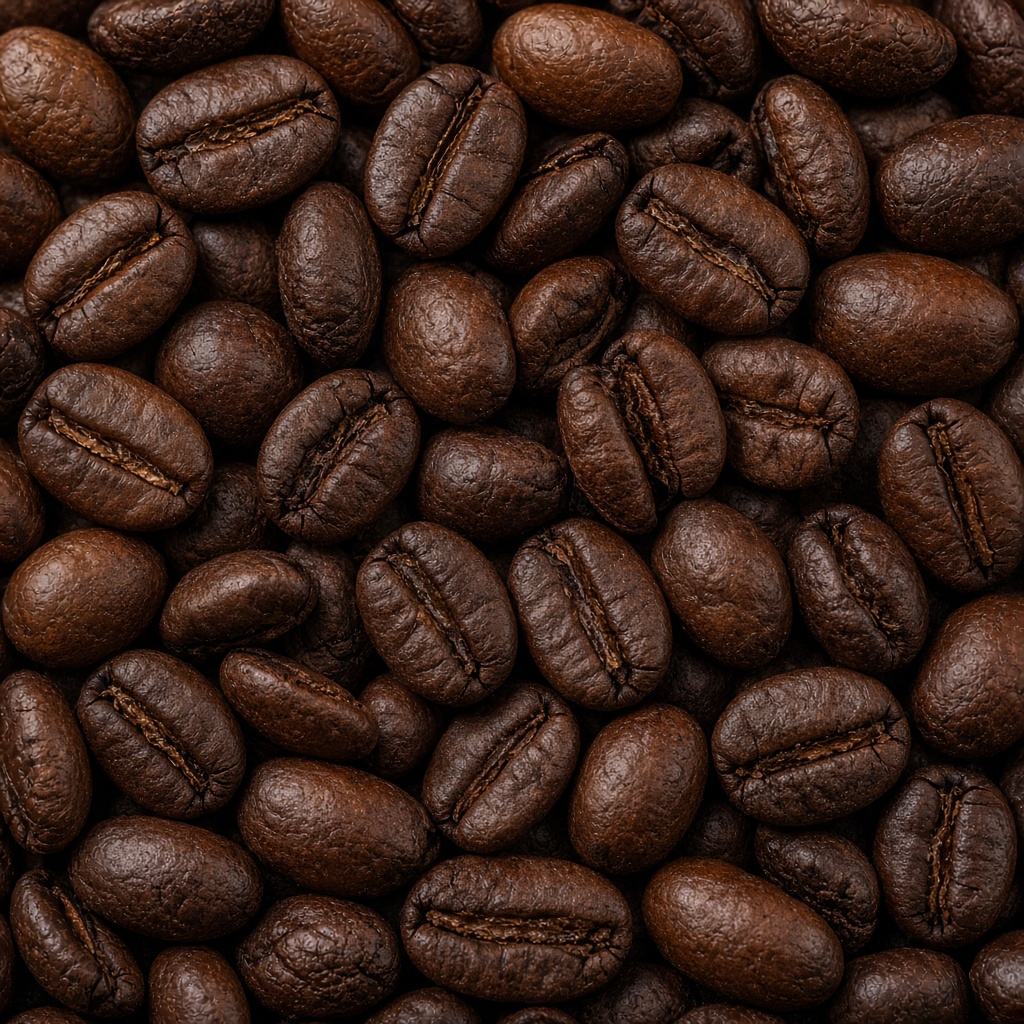Roasted coffee beans