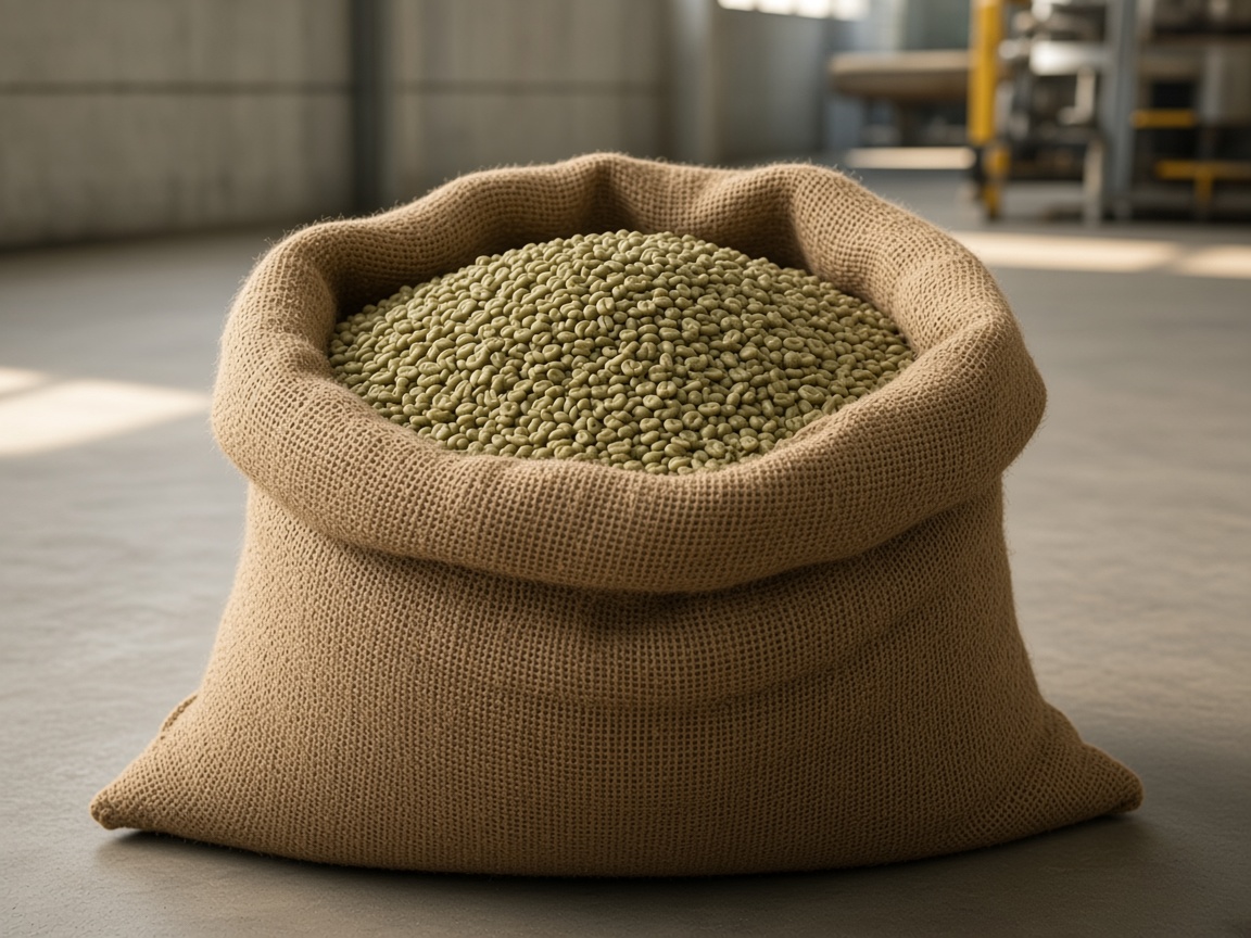 Green coffee beans